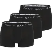 Gant Calzoncillo boxer negro / blanco