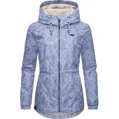 Ragwear Chaqueta funcional 'Dankka Spring' azul ahumado / azul cielo