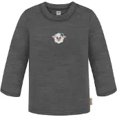 Normani Camiseta 'Taupo' beige / grafito / gris oscuro / blanco