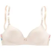 LASCANA Sujetador azul cian / altrosa / offwhite