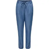 ONLY Pantalón plisado 'ONLPoptrash' azul denim
