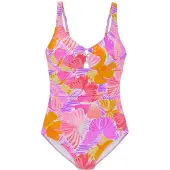 Sunseeker Traje de baño aqua / amarillo / ciruela / rosa