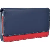 Mywalit Cartera Piel natural 17 cm azul