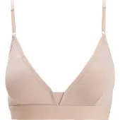 Icebreaker Sujetador deportivo 'Siren' beige oscuro