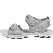 Hummel Sandalias gris / negro / plata