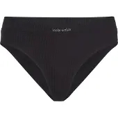 Icebreaker - Women's Merino Blend Rib Lotus Hipster - Ropa interior merino size M, negro