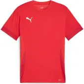 Puma Camiseta funcional 'TeamGoal Matchday' rojo / blanco