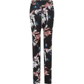 Urban Classics Leggings marrón rojizo / lila / negro / blanco