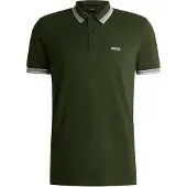 BOSS Polo De Manga Corta Paddy 10241663 Green