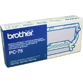 Brother PC-75 rollo entintado negro (original)