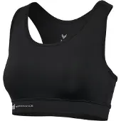 Hummel Sujetador deportivo 'Pulse' negro / blanco