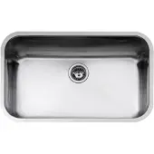 Teka BE 74.43, Fregadero de encimera, Rectangular, Acero inoxidable, Acero inoxidable, 1 cuba, Rectangular