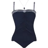 Sunflair Traje de baño marino / blanco