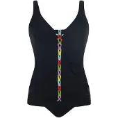 Sunflair Tankini azul claro / manzana / lila / negro
