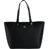 Tommy Hilfiger Shopper negro / plata