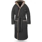 Normani Albornoz largo ' Rob ' beige oscuro / negro