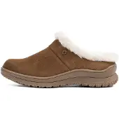 Minnetonka Zapatillas 'Emerson' beige / marrón