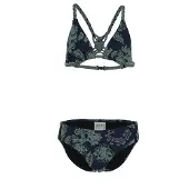 Vivid Bikini azul noche / verde oscuro