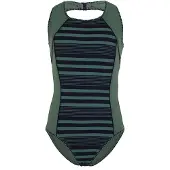Vivid Traje de baño azul oscuro / verde oscuro