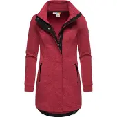 Ragwear Sudadera con cremallera 'Letrice' rosa moteado