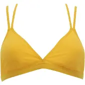 Vivid Top de bikini amarillo