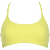 Vivid Top de bikini amarillo / negro / blanco