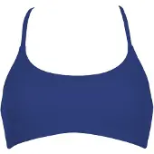 Vivid Top de bikini azul