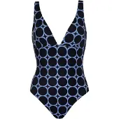 Vivid Traje de baño azul paloma / azul oscuro
