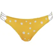 Vivid Braga de bikini amarillo / blanco