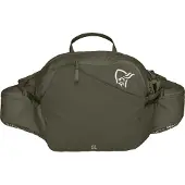 Norrøna - 6L Hip Pack - Riñonera oliva/marrón