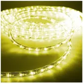EDM Tubo LED EDM 72717 flexiLED, color amarillo, 1,4 W x 1 metro, rollo de 48 metros, para instalación de 2 vías