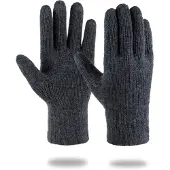 Normani Guantes con dedos 'Onslow' gris