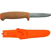 Morakniv Cuchillo Floating Serrated Knife - Orange