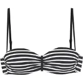 Venice beach Top de bikini negro / blanco