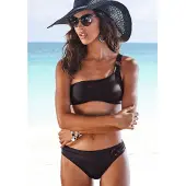 s.Oliver Braga de bikini 'Rome' negro