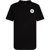 Converse Camiseta negro / blanco