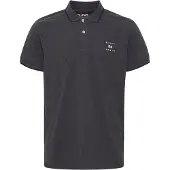 Blend Camiseta gris oscuro / blanco