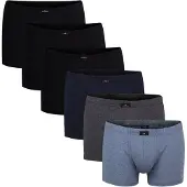 Götzburg Calzoncillo boxer navy / azul ahumado / gris oscuro / negro