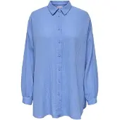 ONLY Blusa 'ONLThyra' azul cielo