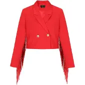 Faina Blazer rojo