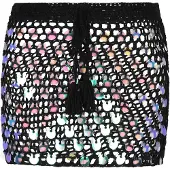 IZIA Falda negro / plata