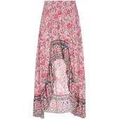 Usha Falda 'Festival' azul / rosa / rosé / blanco