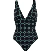 Vivid Traje de baño azul oscuro / verde oscuro