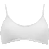 Vivid Top de bikini blanco