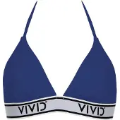 Vivid Top de bikini 'Mix&Match' azul / negro / blanco