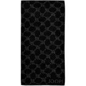 JOOP! Toalla de ducha gris / negro