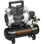 Stanley Compresor Sin Aceite Super Silencioso 6l 8 Bar