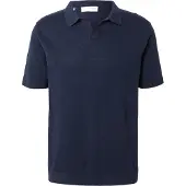 Selected Camiseta 'SLHMattis' azul noche