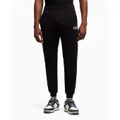 EA7 para hombre. 8NPP66_PJVRZ Pantalón Core Identity negro (XL), Casual, Deportivo, Algodón, Multideporte, outlet 2026.