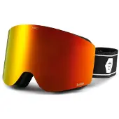 CHPO - Samoa Mirror Cat. 3 VLT 13% + Cat. 1 VLT 51% - Gafas de esquí size L, verde